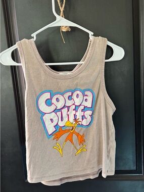 Cocoa Puffs Graphic Tank Top - Beige